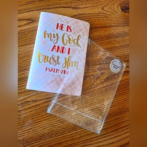 Inspirational Notebook biblical text of Psalms